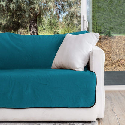 Waterproof Blanket for Bed & Couch Protection, Blue/Beige, 60"X80" | High-Density Heavy-Duty Material – Ultra-Soft & Durable Soft Fleece, Leakproof, Reversible, Silent No-Crinkle Design7
