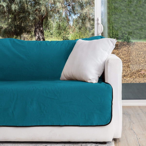 Waterproof Blanket for Bed & Couch Protection, Blue/Beige, 60"X80" | High-Density Heavy-Duty Material – Ultra-Soft & Durable Soft Fleece, Leakproof, Reversible, Silent No-Crinkle Design7