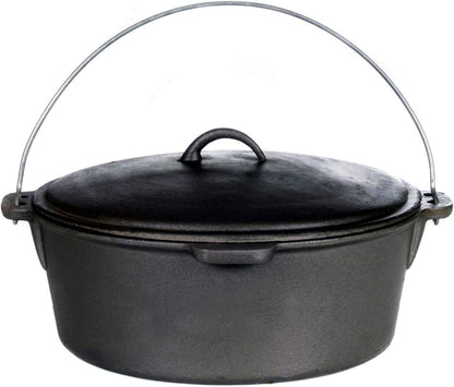 Classic 20-Quart Seasoned Cast Iron Dutch Oven - GL10491S1