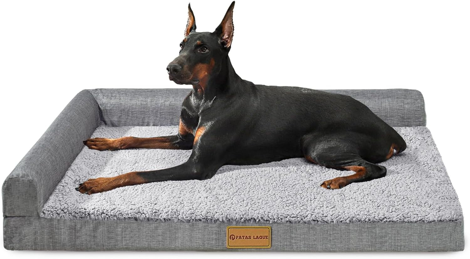 patas-lague-orthopedic-large-dog-bed-pet-sofa-beds-36x24-black-l-bolster-egg-crate-foam-dog-couch-for-large-sized-dogs-waterproof-removable-washable-cover-pet-mat-with-nonskid-bottom