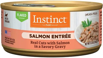 Instinct Flaked Entrees, Wet Canned Cat Food, Variety Pack, 3 Oz (12 Count) | Tender Flaked Cuts in Savory Gravy, High Protein, Real Meat, Whole-Food Ingredients, Grain-Free, Hydration Support11