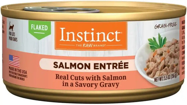 Instinct Flaked Entrees, Wet Canned Cat Food, Variety Pack, 3 Oz (12 Count) | Tender Flaked Cuts in Savory Gravy, High Protein, Real Meat, Whole-Food Ingredients, Grain-Free, Hydration Support11