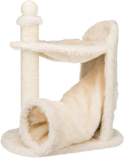 TRIXIE Baza Senior Cat Tree with Hammock and Steps | Scratching Posts | Cat Playground | Gray Medium9