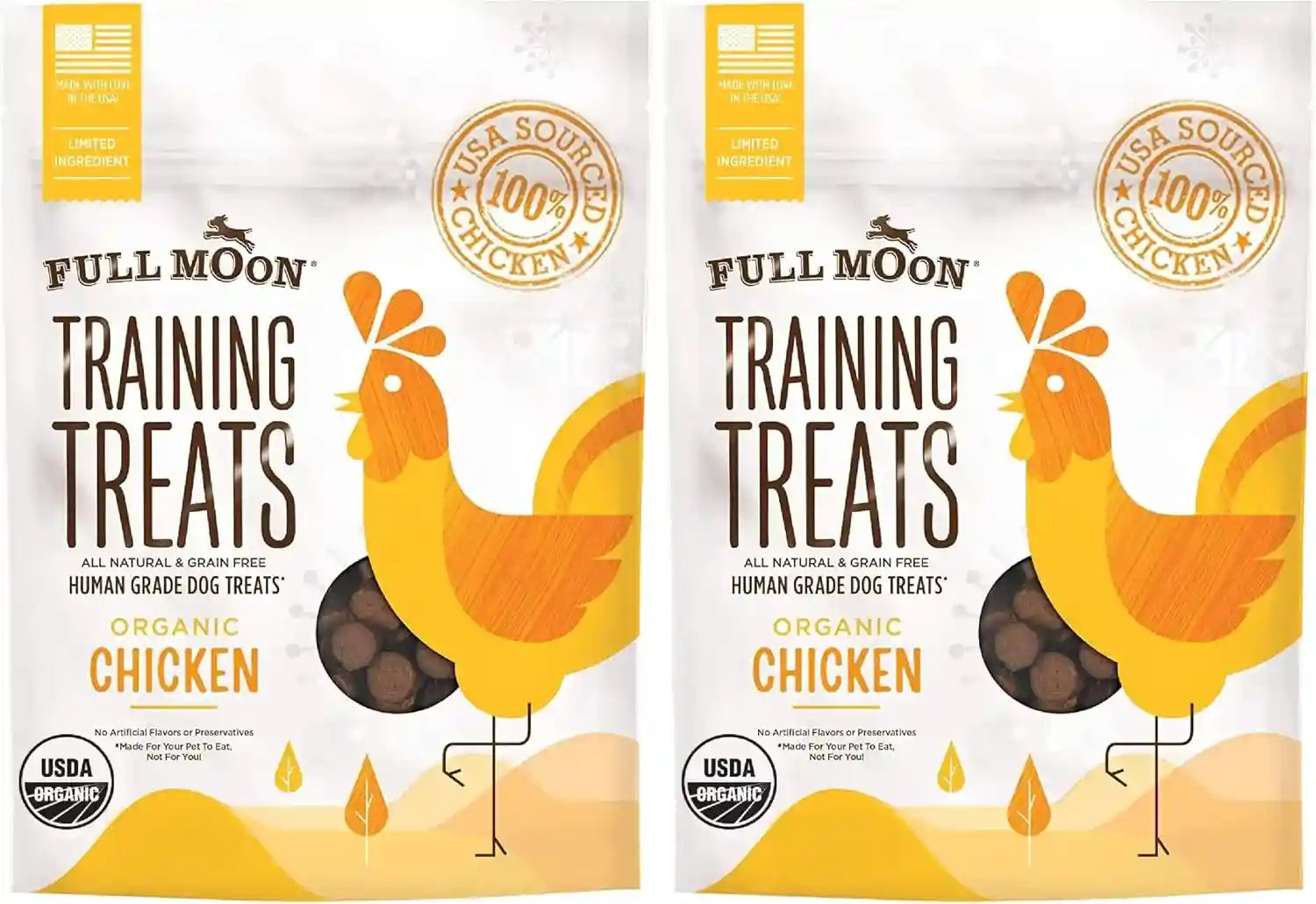 full-moon-usda-organic-chicken-training-treats-healthy-all-natural-dog-treats-human-grade-175-treats-6-ounce-pack-of-1-organic-chicken-human-grade-no-corn-no-wheat-no-soy-glycerin-free-made-in-the-usa