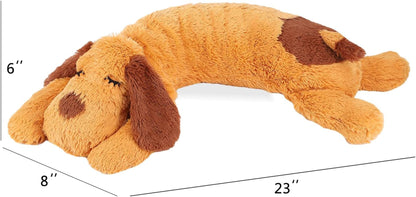 WEOK Heartbeat Puppy Toy, Comfort Cuddler Pillow, Dog Anxiety Relief Calming Aid,Heartbeat Stuffed Toy for Dogs,Puppy Heartbeat Toy Sleep Aid,Dog Heartbeat Toy for Pet9