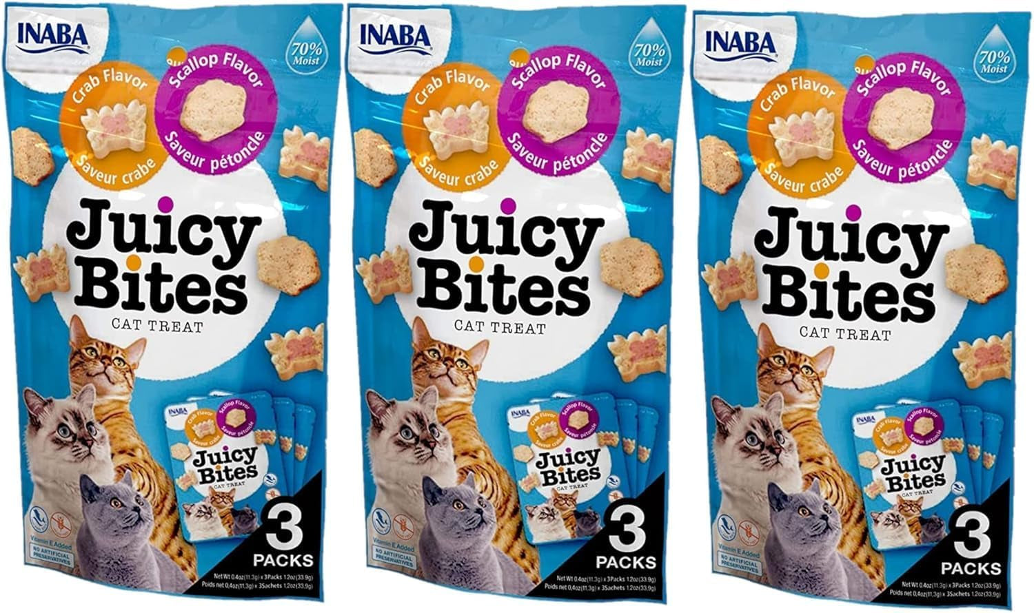 inaba-juicy-bites-grain-free-soft-moist-chewy-cat-treats-with-vitamin-e-and-green-tea-extract-0-4-ounces-per-pouch-9-pouches-total-3-per-bag-scallop-and-crab-flavor