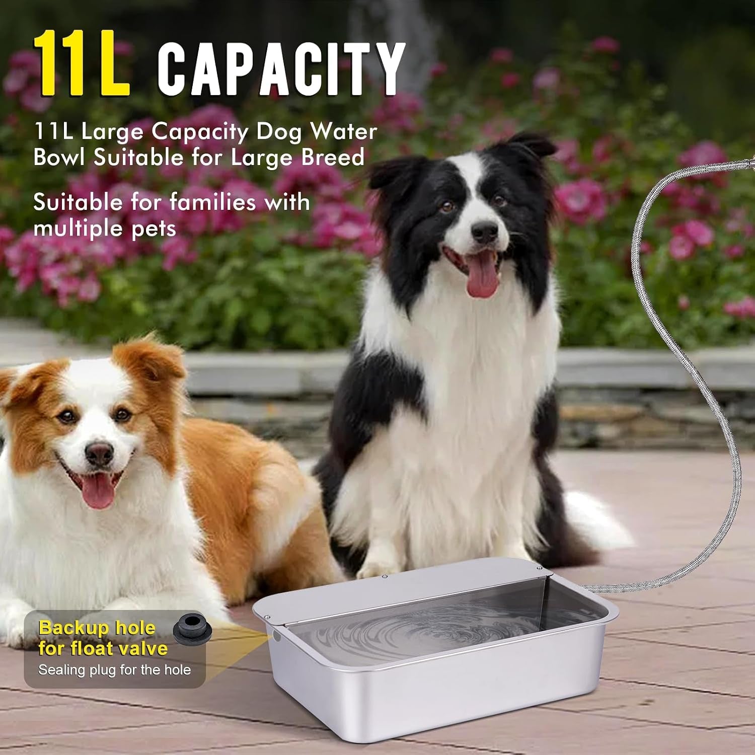 3gal-automatic-outdoor-dog-water-dispenser-for-large-breed-dogs-auto-self-filling-water-bowl-stainless-steel-dog-pet-waterer-for-big-cat-chicken-goat-sheep-livestock-15-7-x-11-8