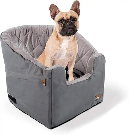 K&H Pet Products Bucket Booster Dog Car Seat, Sturdy Cat or Dog Booster Seats - Large Realtree Edge16