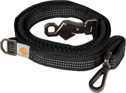 Carhartt Pet Durable Nylon Webbing Shock Absorbing Leash for Dogs, Reflective Stitching for Visibility, Carhartt Brown (Shock Absorbing), Large12