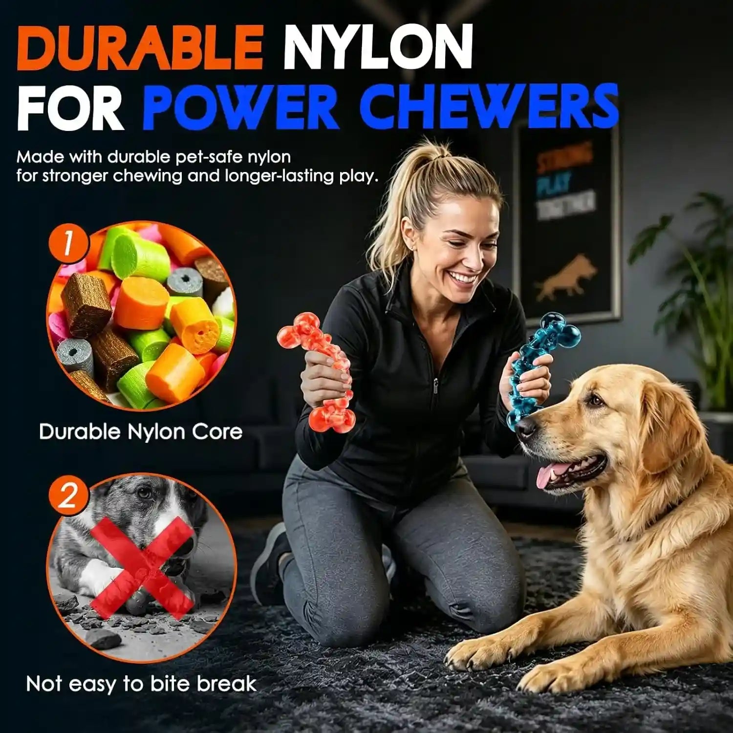 wowbala-dog-toys-for-aggressive-chewers-indestructible-dog-chew-toy-tough-nylon-not-easy-to-bite-break-long-lasting-fun-teeth-cleaning-for-medium-large-dogs-2-pack