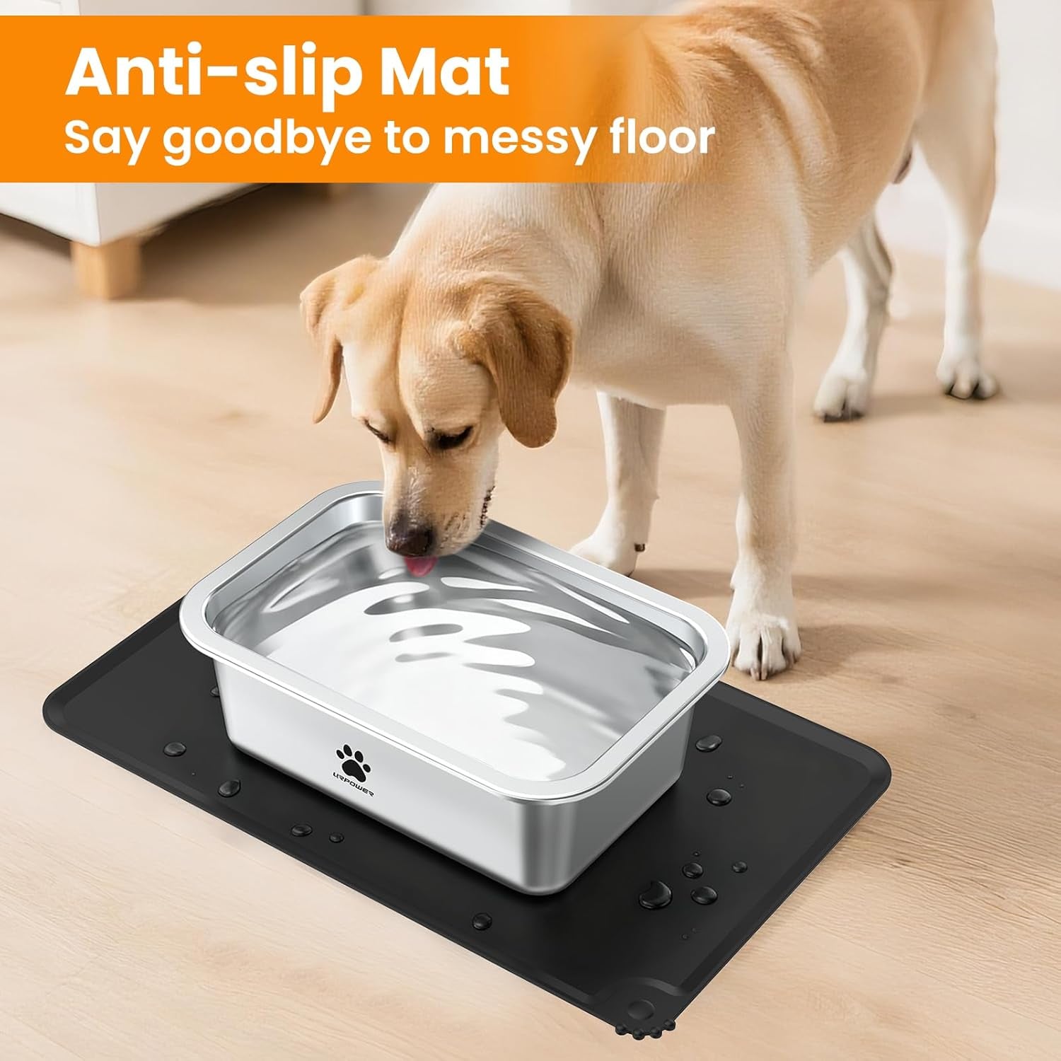 urpower-2-pack-1-25-gallon-large-dog-water-bowl-stainless-steel-dog-bowls-thickened-stainless-steel-pet-bowl-spill-proof-non-slip-mat-dishwasher-safe-indoor-outdoor-for-medium-large-x-large-dogs