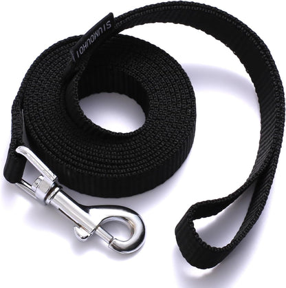 6 FT Puppy Leashes, Strong Traditional Style Leash with Easy to Use Collar Hook,Dog Lead Great for Small and Medium and Large Dog (Pink, 5/8 in X 6 Ft)6