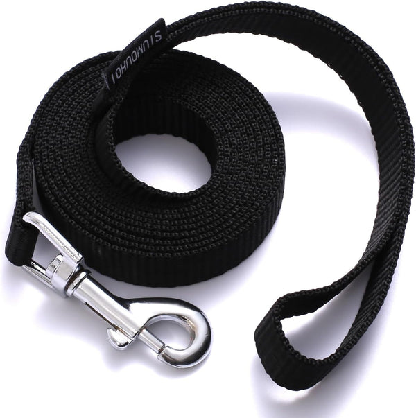 6 FT Puppy Leashes, Strong Traditional Style Leash with Easy to Use Collar Hook,Dog Lead Great for Small and Medium and Large Dog (Pink, 5/8 in X 6 Ft)6