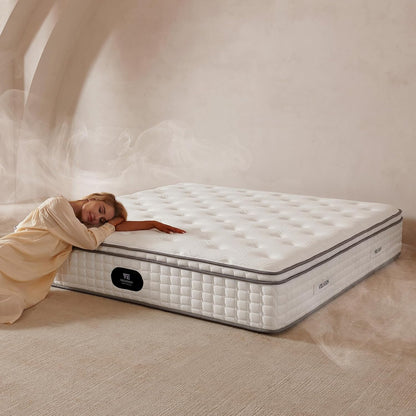 Twin Mattress,10 Inch Cooling Gel Memory Foam Mattress,Cool Sleep,Pressure Relief with Medium Firm Support,Improves Sleep,Certipur-Us Certified for Materials,No Fiberglass,Mattress in a Box1