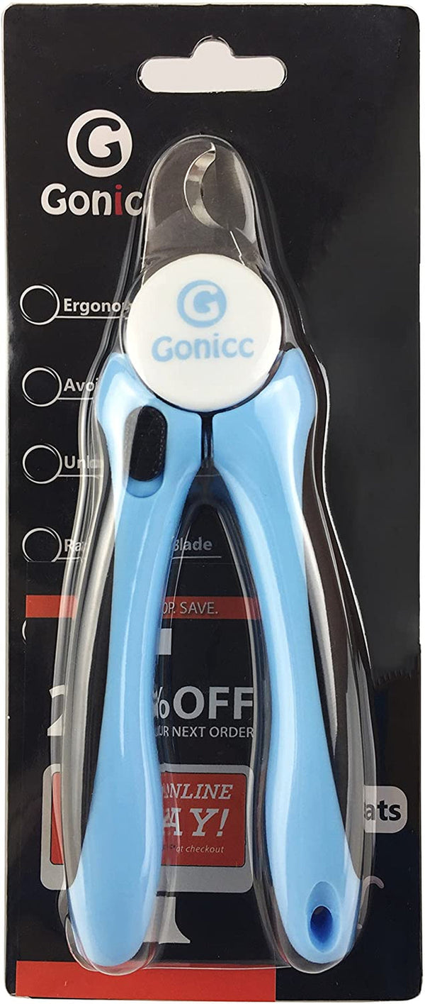 Gonicc Professional Dog & Cat Pets Nail Clippers & Trimmers | with Safety Guard to Avoid Overcutting, Free Nail File, Razor Sharp Blade - Professional Grooming Tool for Pets6