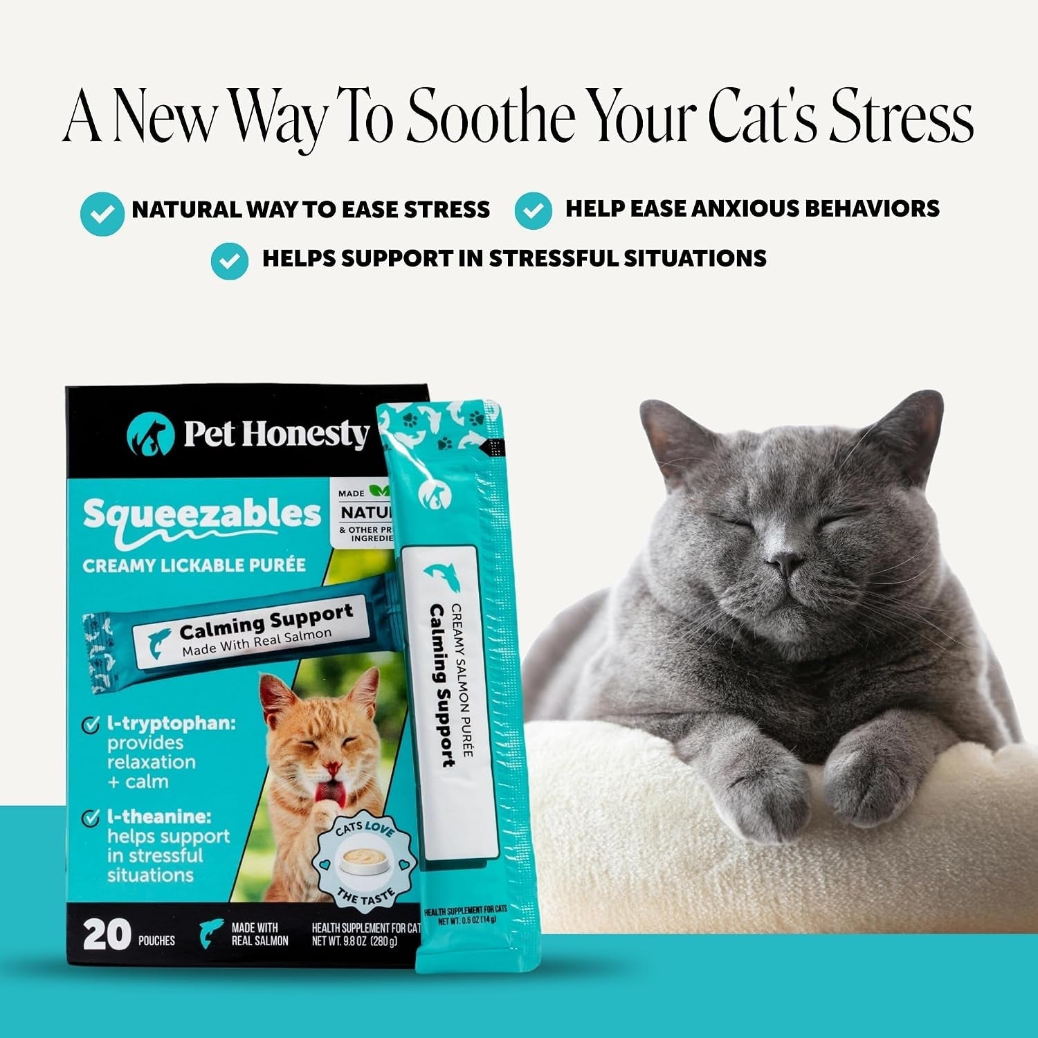 pet-honesty-cat-lickable-treats-with-l-theanine-chamomile-squeezable-puree-pouches-for-cats-behavior-support-for-travel-vet-visits-grooming-separation-salmon-20-ct