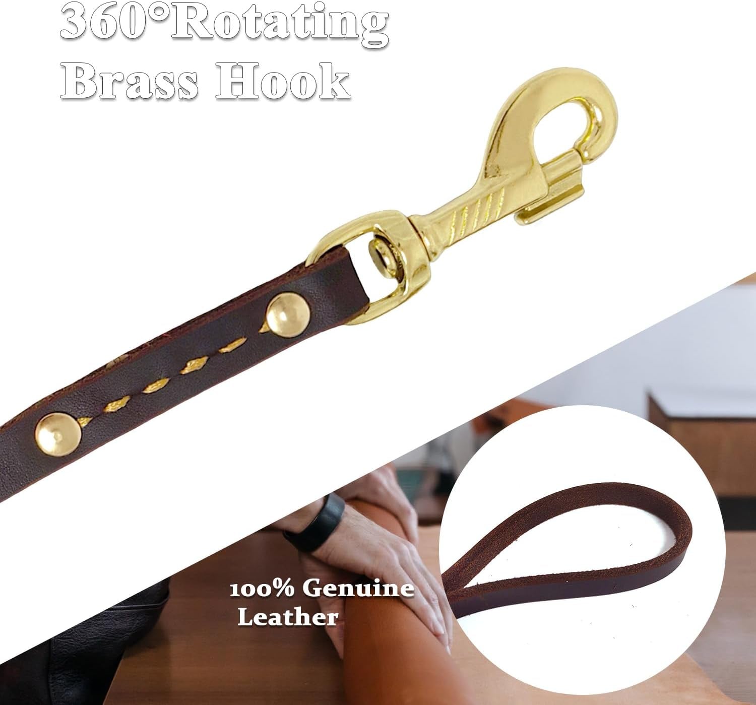leather-dog-leash-6-ft-x-1-2-inch-heavy-duty-genuine-leather-dog-training-leash-soft-and-strong-leather-leash-for-small-and-medium-dogs-brown
