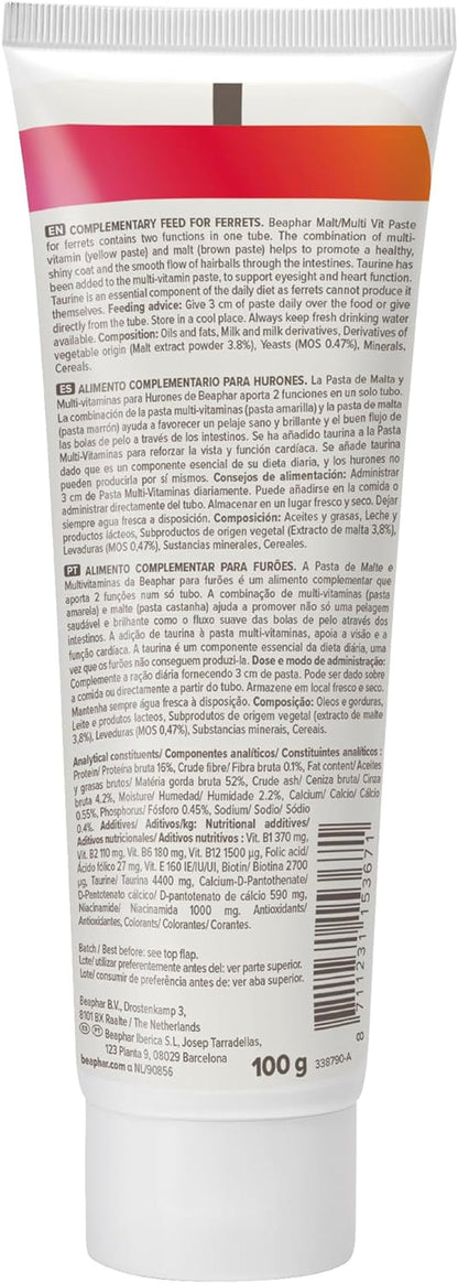 Beaphar Malt Paste Ferrets Vitamin Supplement & Treat2