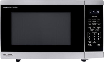 SMC1464KS 1.4 Cu. Ft. 1100W Stainless Steel Countertop Microwave Oven1
