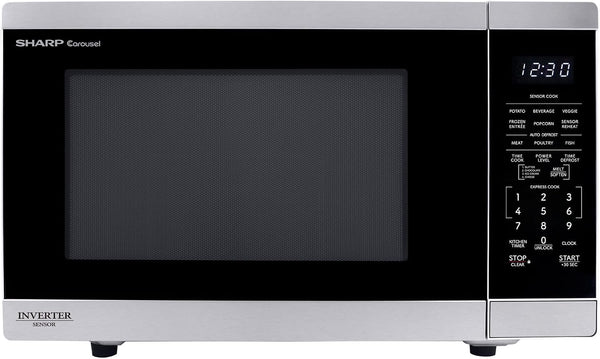 SMC1464KS 1.4 Cu. Ft. 1100W Stainless Steel Countertop Microwave Oven1