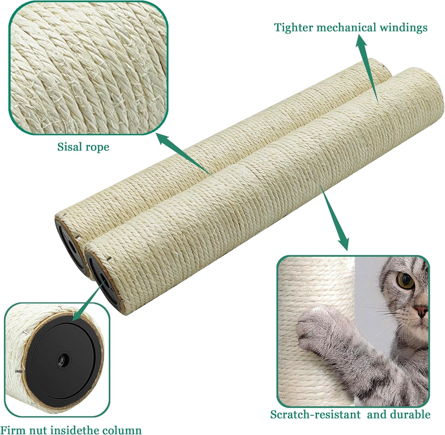 cat-scratching-post-replacement-pole-2-pcs-15-7in-cat-tree-replacement-post-natural-sisal-cat-tree-replacement-parts-with-m8-screws-cat-scratch-post-for-refurbishment-15-7in-40cm