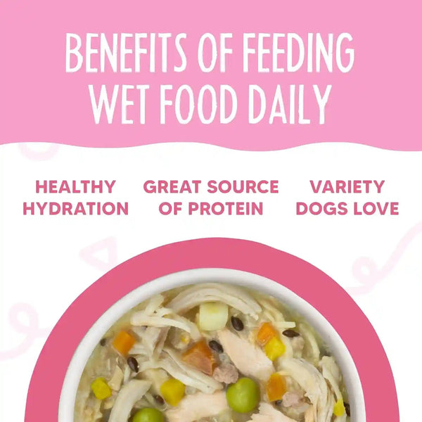 Weruva Meals 'N More Natural Wet Dog Food, Belly Belly Nice! Digestive Support Variety Pack, 3.5Oz Cup (Pack of 10)6