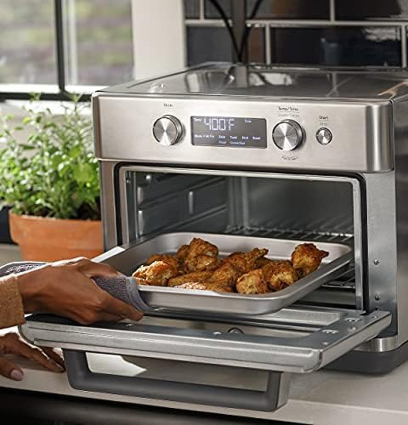 ge-digital-air-fryer-toaster-oven-accessory-set-convection-toaster-with-8-cook-modes-large-capacity-oven-fits-12-pizza-countertop-kitchen-essentials-stainless-steel