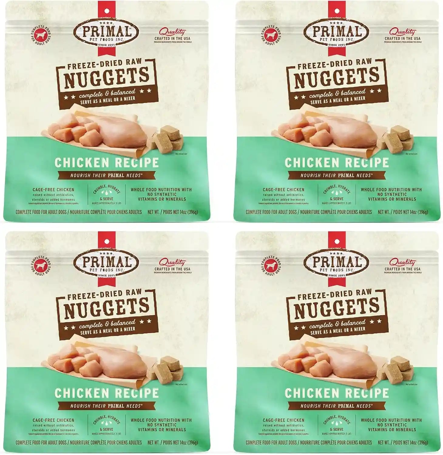 primal-freeze-dried-dog-food-nuggets-chicken-complete-balanced-meal-topper-or-treat-premium-healthy-grain-free-high-protein-raw-dog-food-14-oz-complete-balanced-nutrition-meal-topper-or-treat-grain-free-high-protein-no-synthetic-vitamins-minerals