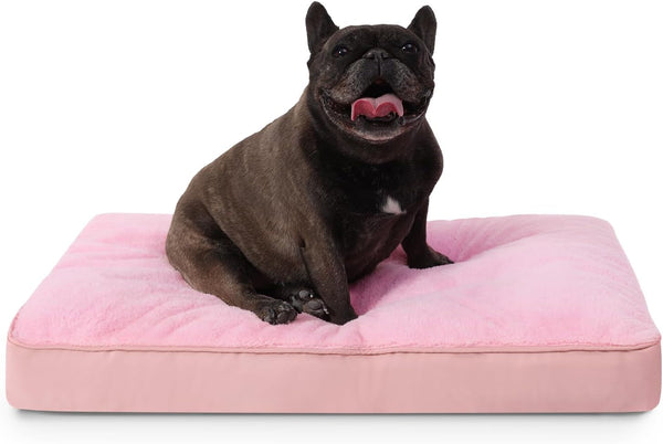 Dog Crate Bed Waterproof Deluxe Plush Dog Beds with Removable Washable Cover Anti-Slip Bottom Pet Sleeping Mattress for Large, Medium, Jumbo, Small Dogs, 41 X 27 Inch, Gray15