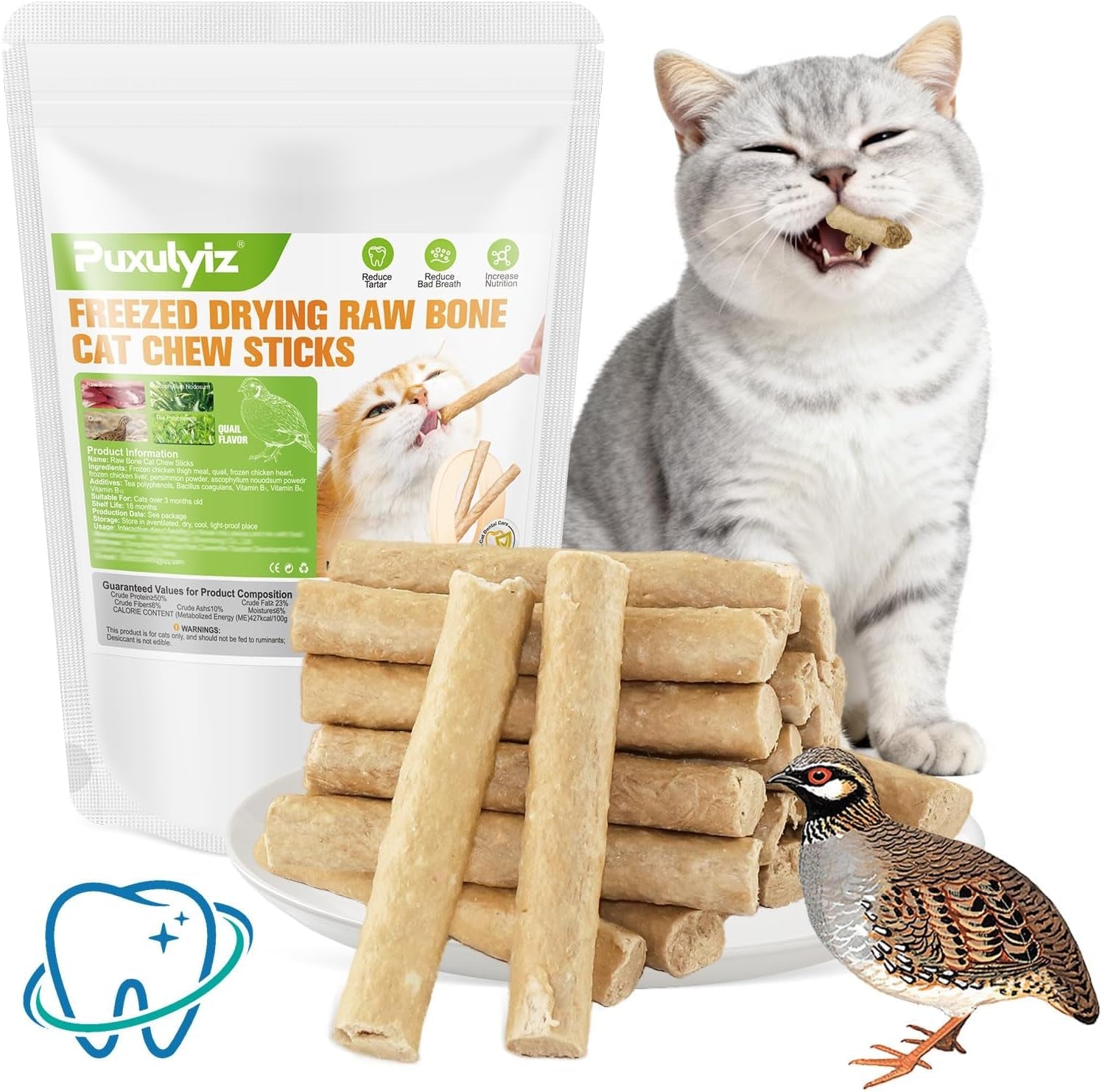 freezed-dried-cat-chew-sticks-cat-dental-treats-for-freshens-breath-and-controls-tartar-feline-teething-sticks