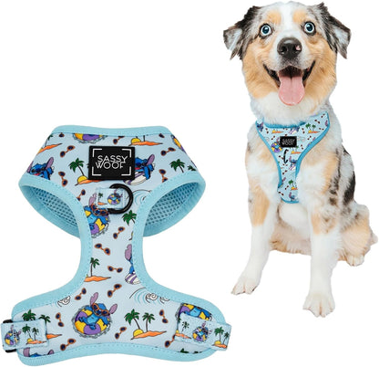 Sassy Woof Dog Adjustable Harness - Disney Stitch - X-Small12