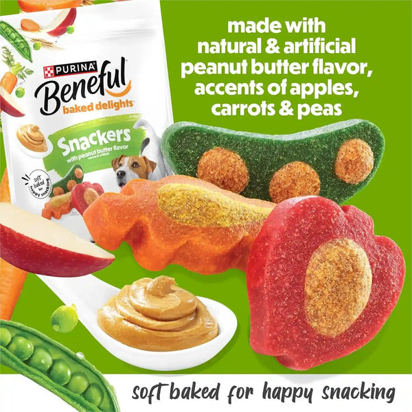 Purina Beneful Baked Delights Snackers Dog Treats, 36 OZ2