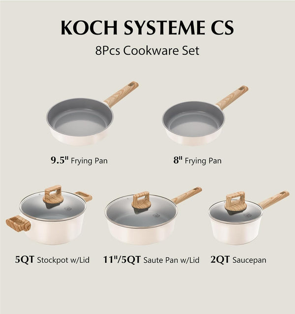 Nonstick Ceramic Cookware Set, Nonstick Pots and Pans Set with Stay-Cool Handles, Non-Toxic Ceramic Kitchen Cooking Set, Induction Compatible Dishwasher Safe, PFAS and PFOA Free8