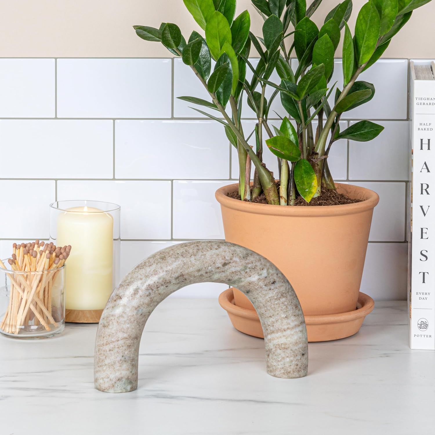 creative-co-op-marble-arch-tabletop-shelf-decor-beige