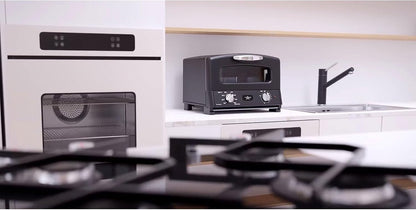 Countertop Toaster Oven, Compact Kitchen Appliance with Graphite Heating Technology, Black8