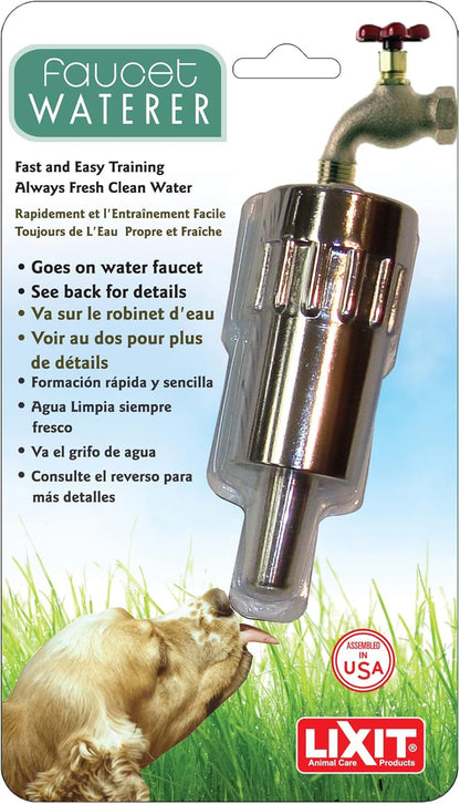 Lixit® L100 Water Faucet Automatic Fountain for Dogs and Other Pets - Made in USA (1 Pack)8