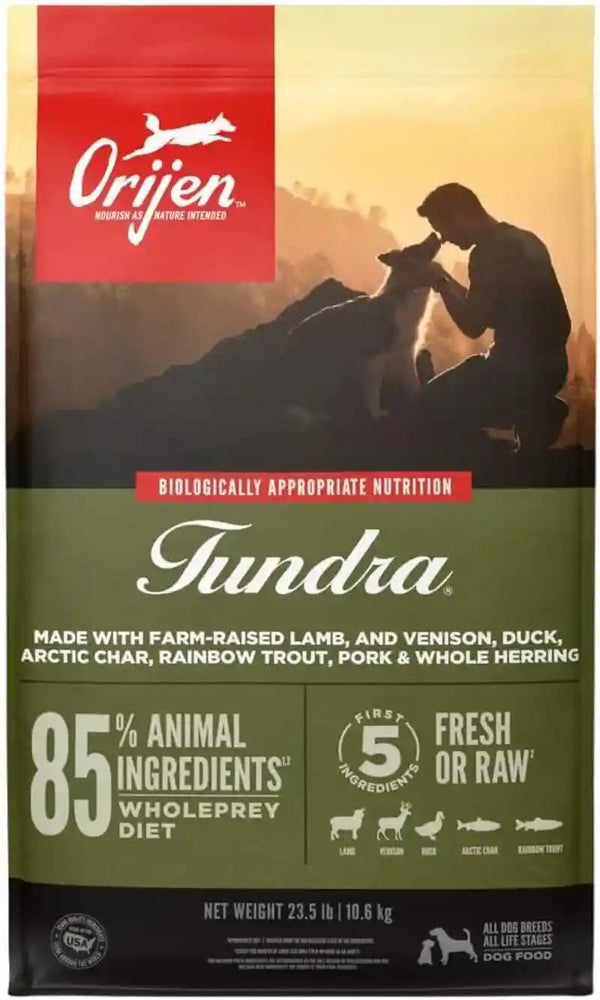 ORIJEN Grain Free WHOLEPREY Dry Dog Food Original Recipe 23.5Lb. Bag | WHOLEPREY Ingredients, Grain Free, Made in the USA, Skin & Coat, Global Quality Ingredients10