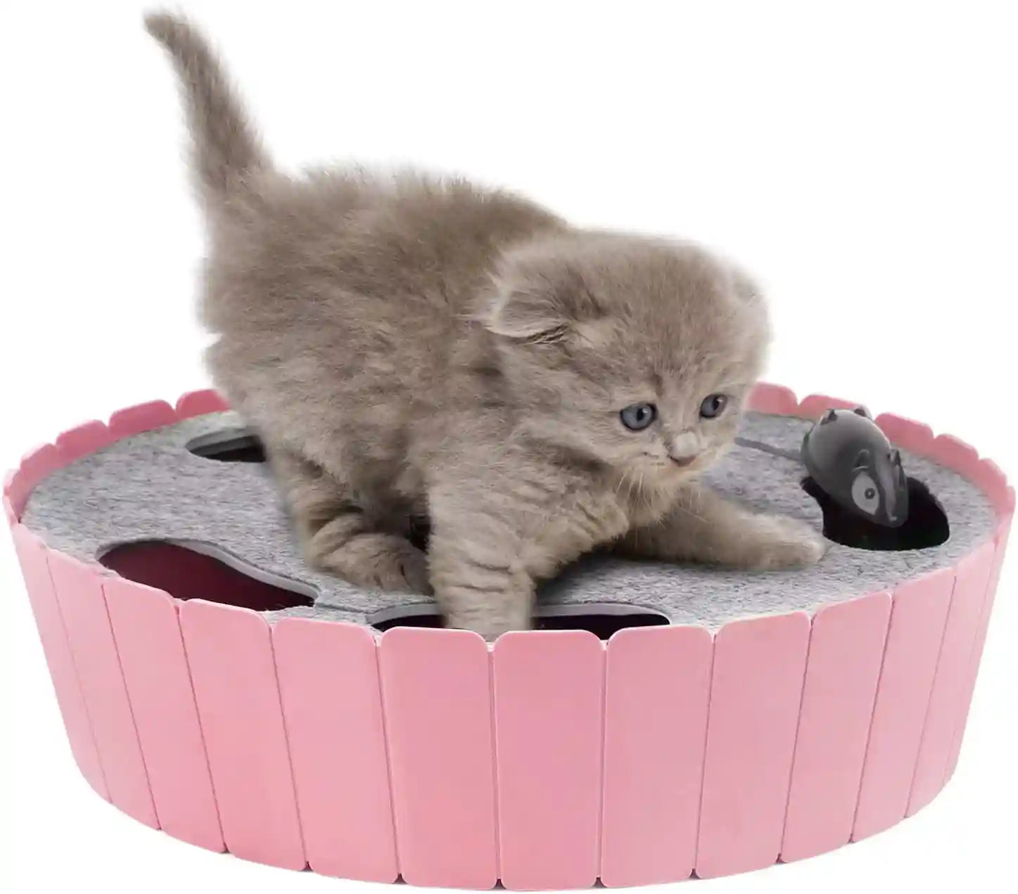 pawaboo-interactive-cat-toy-with-running-mouse-electronic-motion-cat-toy-automatic-teaser-for-indoor-cats-pop-and-play-hide-seek-cat-toys-hunting-mouse-for-pet-cat-kitten-play-fun-exercise-green