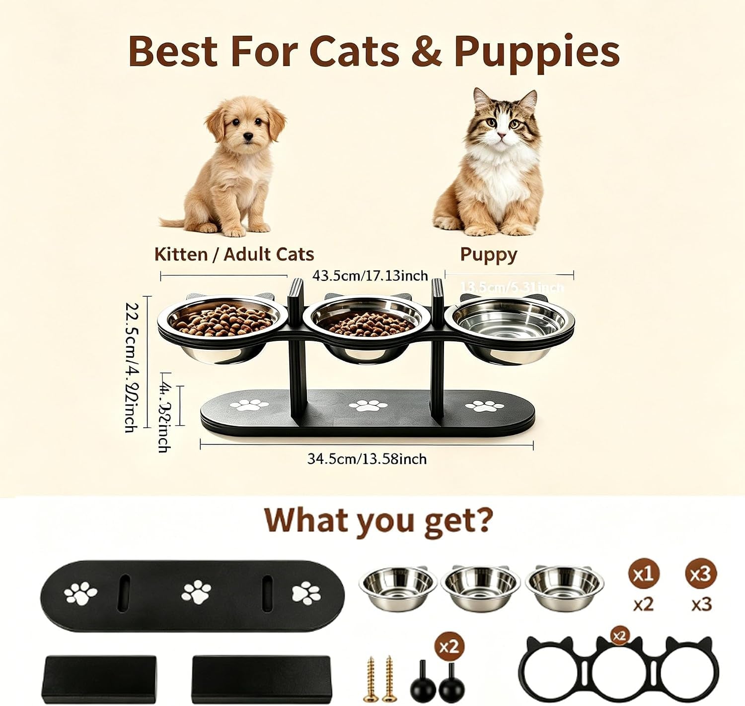 2026-new-anti-slip-elevated-3-bowl-pet-feeder-cat-bowls-with-stand-tilted-stainlesssteel-cat-feeding-station-ergonomic-elevated-cats-bowls-with-wooden-base-pet-feeding-station-for-food-water-e