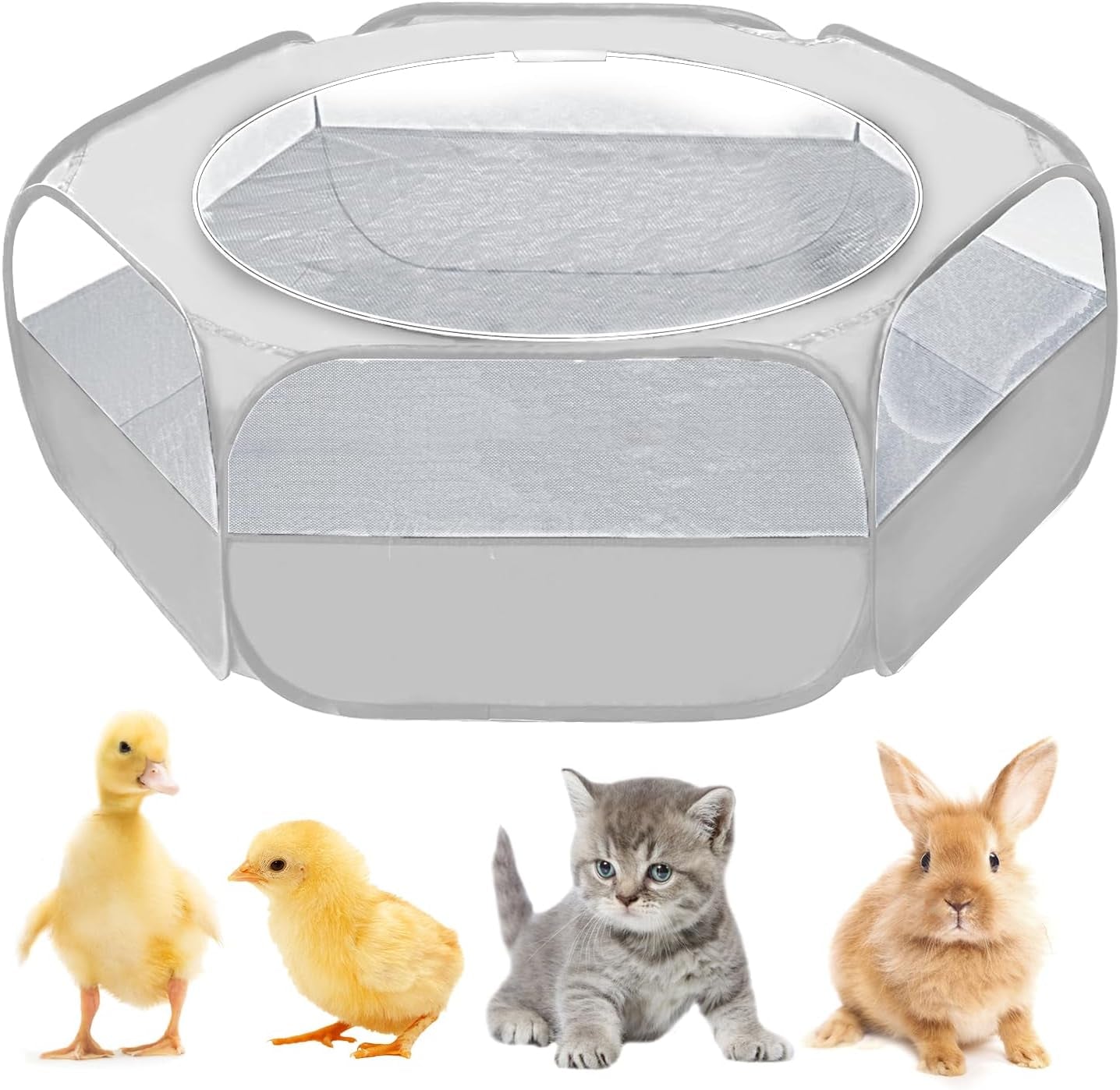 uwe-small-animal-playpen-waterproof-foldable-pet-playpen-black-anti-escape-exercise-pet-tent-bite-resistant-breathable-mesh-leakproof-base-easy-fold-storage-indoor-outdoor-for-pets