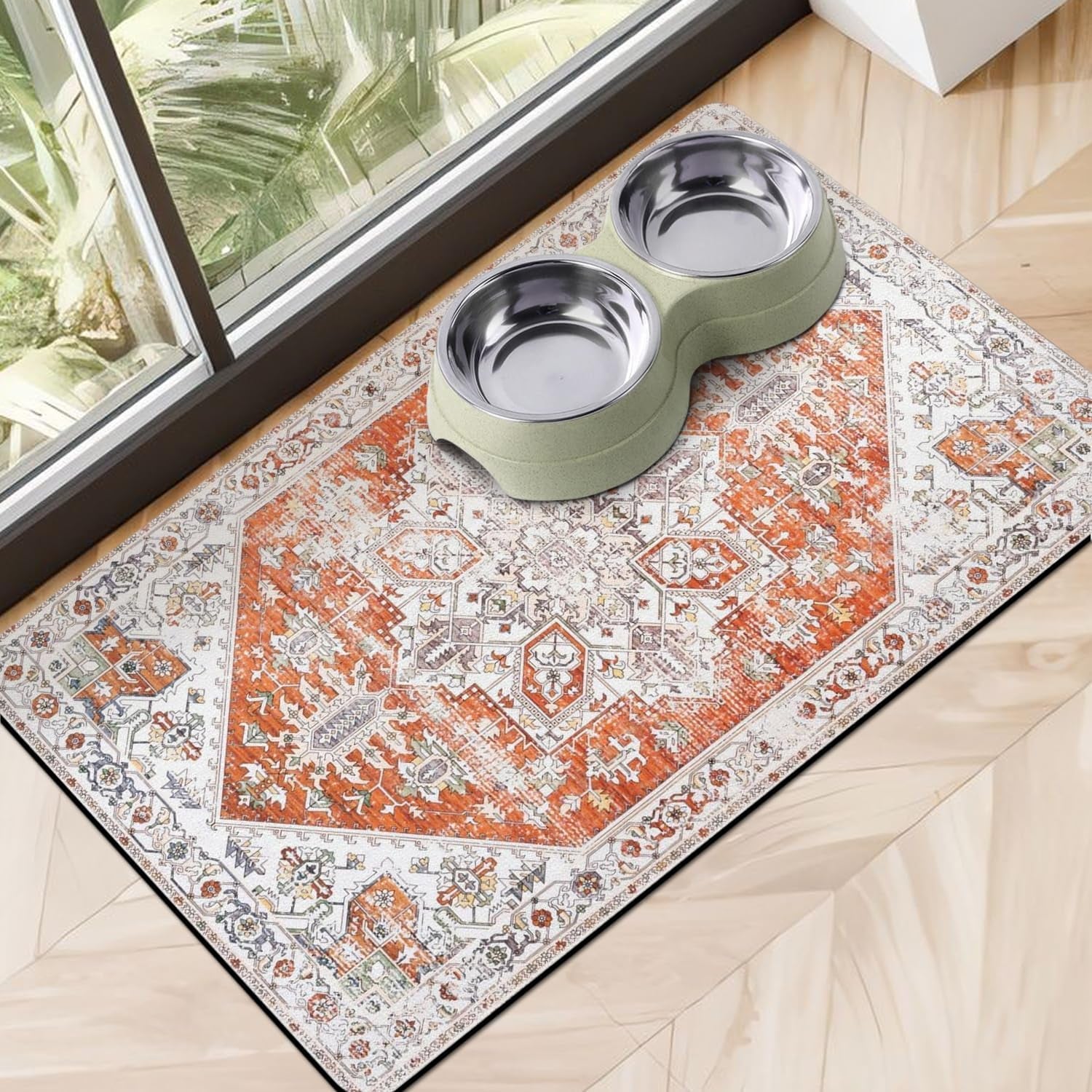 dog-food-mats-for-floors-absorbent-pet-cat-food-mat-non-slip-dog-bowl-mats-for-food-and-water-eco-friendly-boho-dog-placemats-feeding-mat-pet-supplies