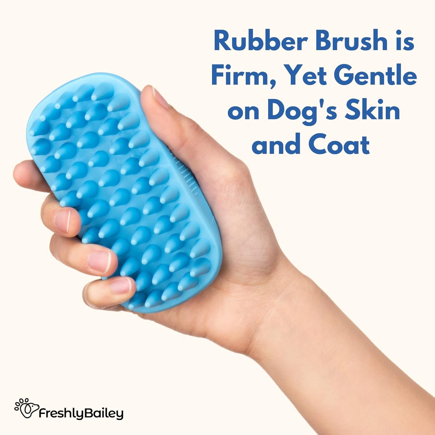 rubber-curry-brush-dog-for-short-haired-dogs-soft-gentle-deshedding-brush-use-wet-as-bath-brush-or-dry-for-grooming-loose-hair