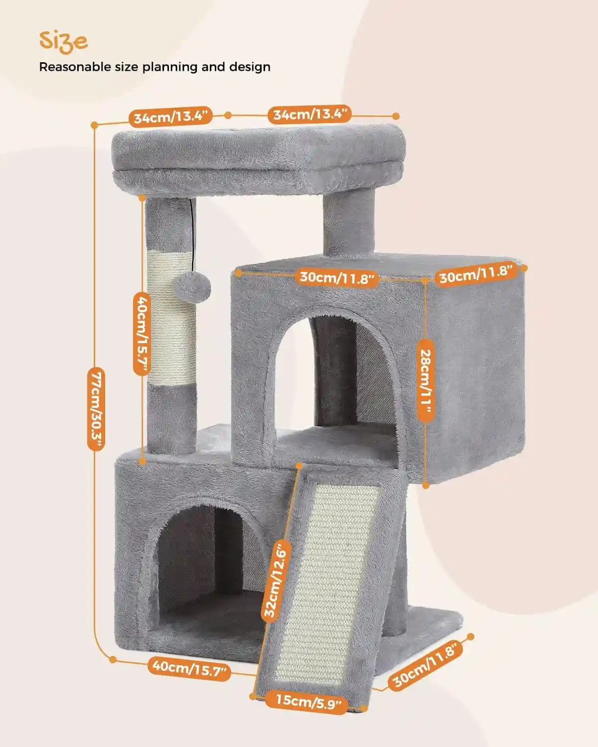 pawz-road-30-cat-tower-small-cat-tree-with-2-condos-for-indoor-cats-cat-trees-for-small-cats-cat-houses-with-scratching-ramp-and-posts-dual-condos-top-perch-for-multi-cat