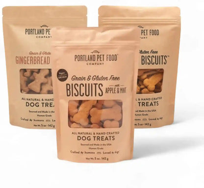 Portland Pet Food Pumpkin Dog Treats - Healthy, Grain-Free Biscuits, 5 Oz | Human-Grade, Limited Ingredient, Natural Low Calorie Training Treats for Small & Large Dogs, Puppy to Senior, Made in USA15