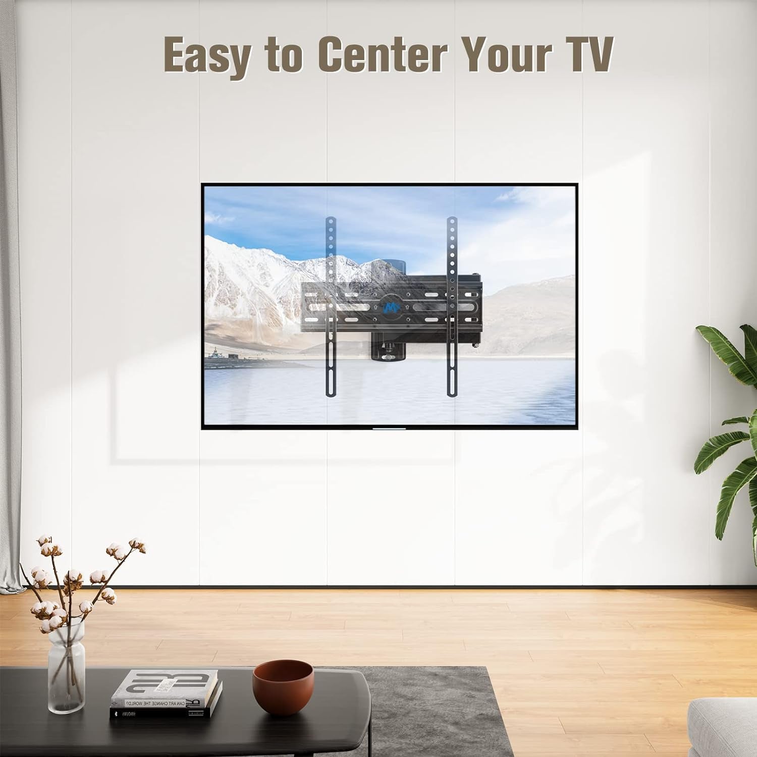 tv-wall-mount-swivel-and-tilt-for-26-55-inch-tv-up-to-60-lbs-tv-mount-perfect-center-design-full-motion-tv-mount-bracket-with-articulation-max-vesa-400x400mm-md2377