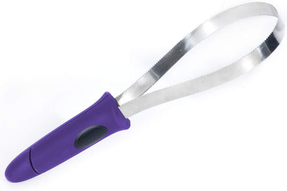 BOTH WINNERS Dual-Sided Shedding Blade with Stainless Steel Blade De-Shedding Tool for All Dog Coat Types- Soft Touch Grip (Burgundy)7