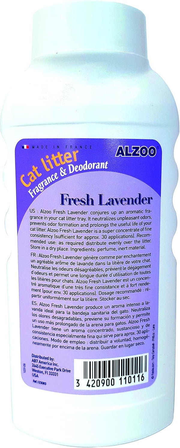 Alzoo Cat Litter Deodorizer, Lavender Bay2
