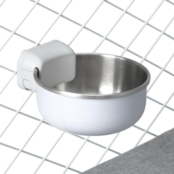 DIGGS Crate Bowl for Dogs - Clip on Pet Bowl for Water & Food - Puppy Training Necessities - Spill-Resistant, Universal Dog Crate Accessories (38Oz.)1