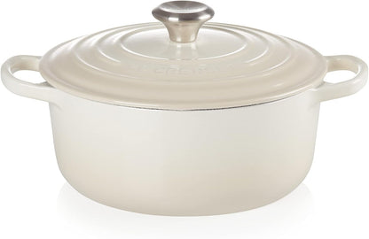 Le Creuset L2501-2016 round Dutch Oven Enameled Cast-Iron, 2.75 Quart (Meringue)1