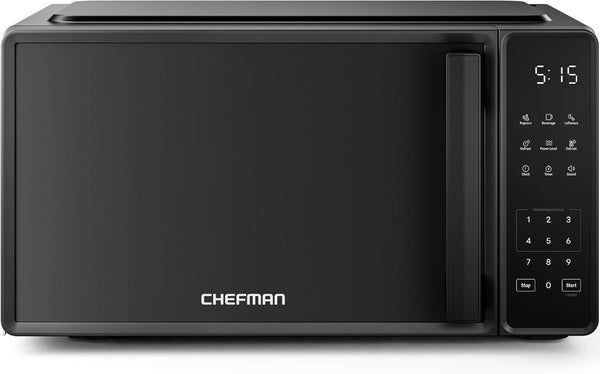 Countertop Microwave Oven 0.7 Cu. Ft., 700 Watts with 10 Power Levels, 6 Cooking Presets with One-Touch Express Cook, Eco Mode, Child Safety Lock, & Mute Button - Black1